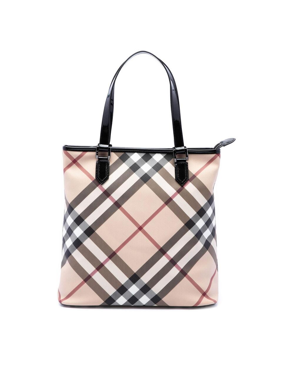 Burberry Supernova Check Coated Canvas #336864B41B
